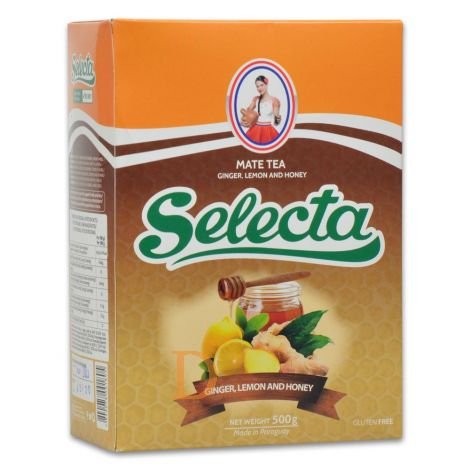 Mate čaj Selecta Ingver Limona Med